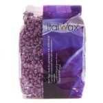 Воск для депиляции, ItalWax (ИталВакс) 1 кг Слива горячий пленочный в гранулах пакет